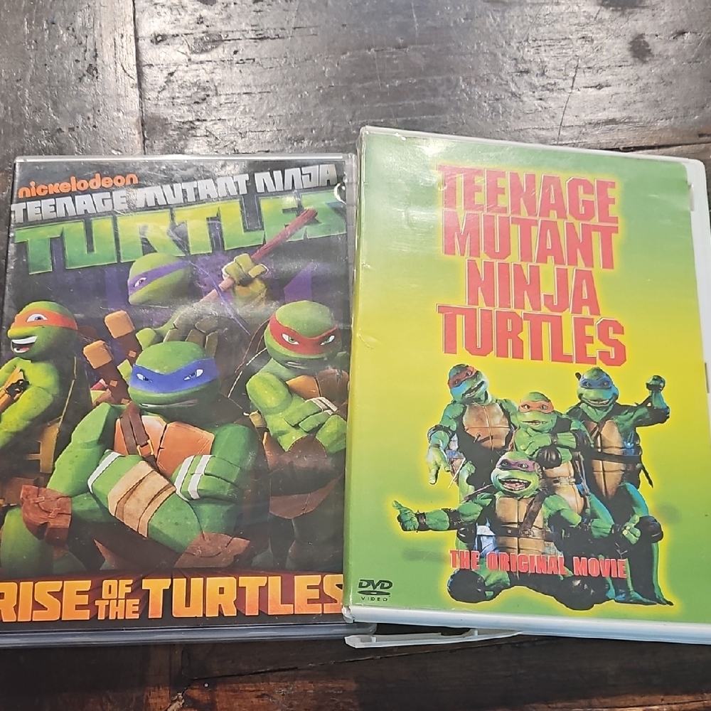 (2) Teenage Mutant Ninja Turtles DVD